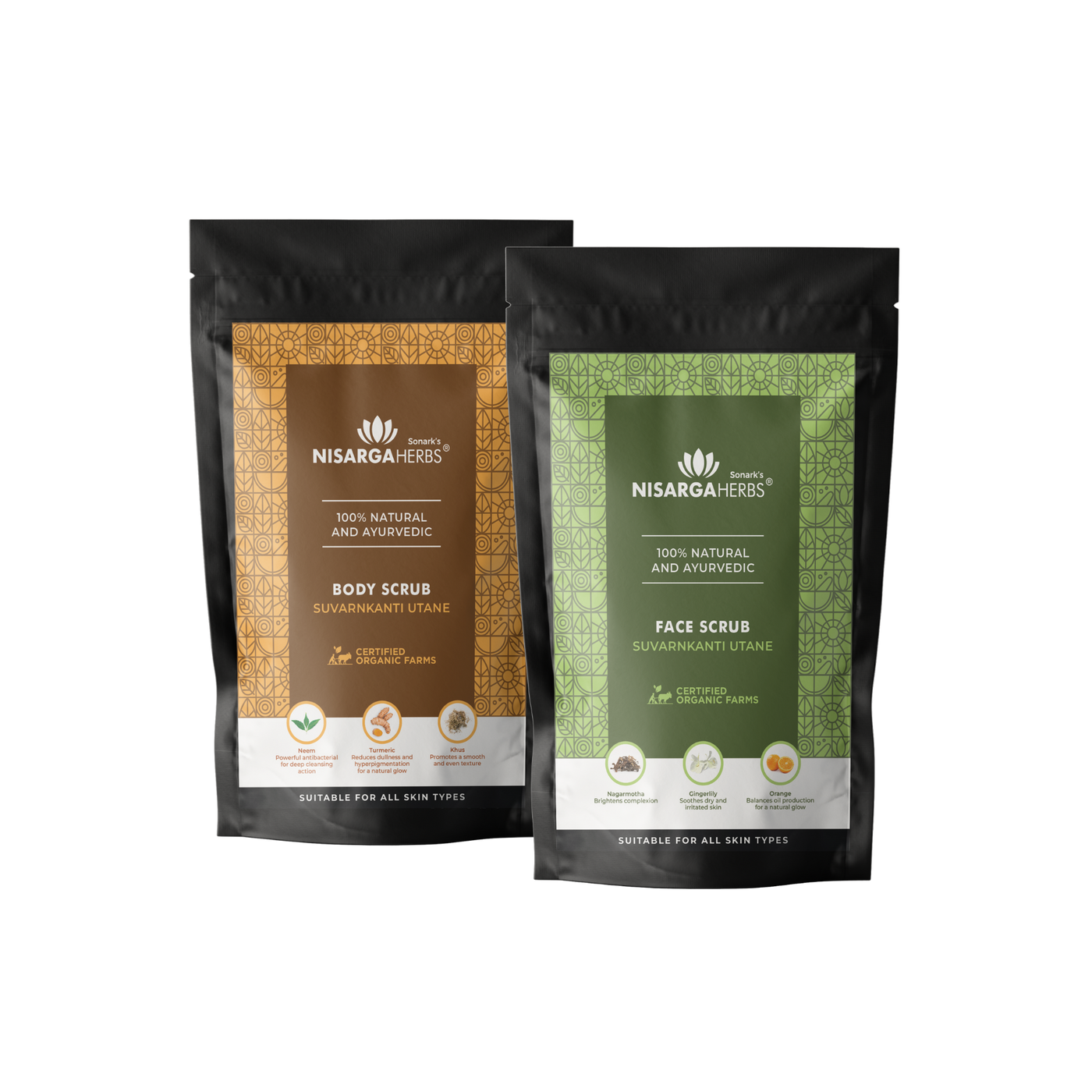 Nisarga herbs Body and face scrub
